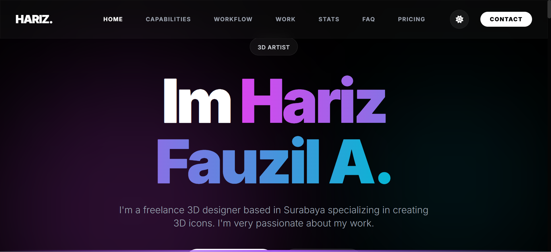 3D Artists Portofolio